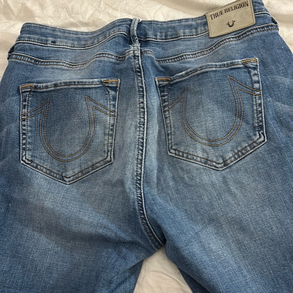 True Religion Light Blue Denim Jeans
